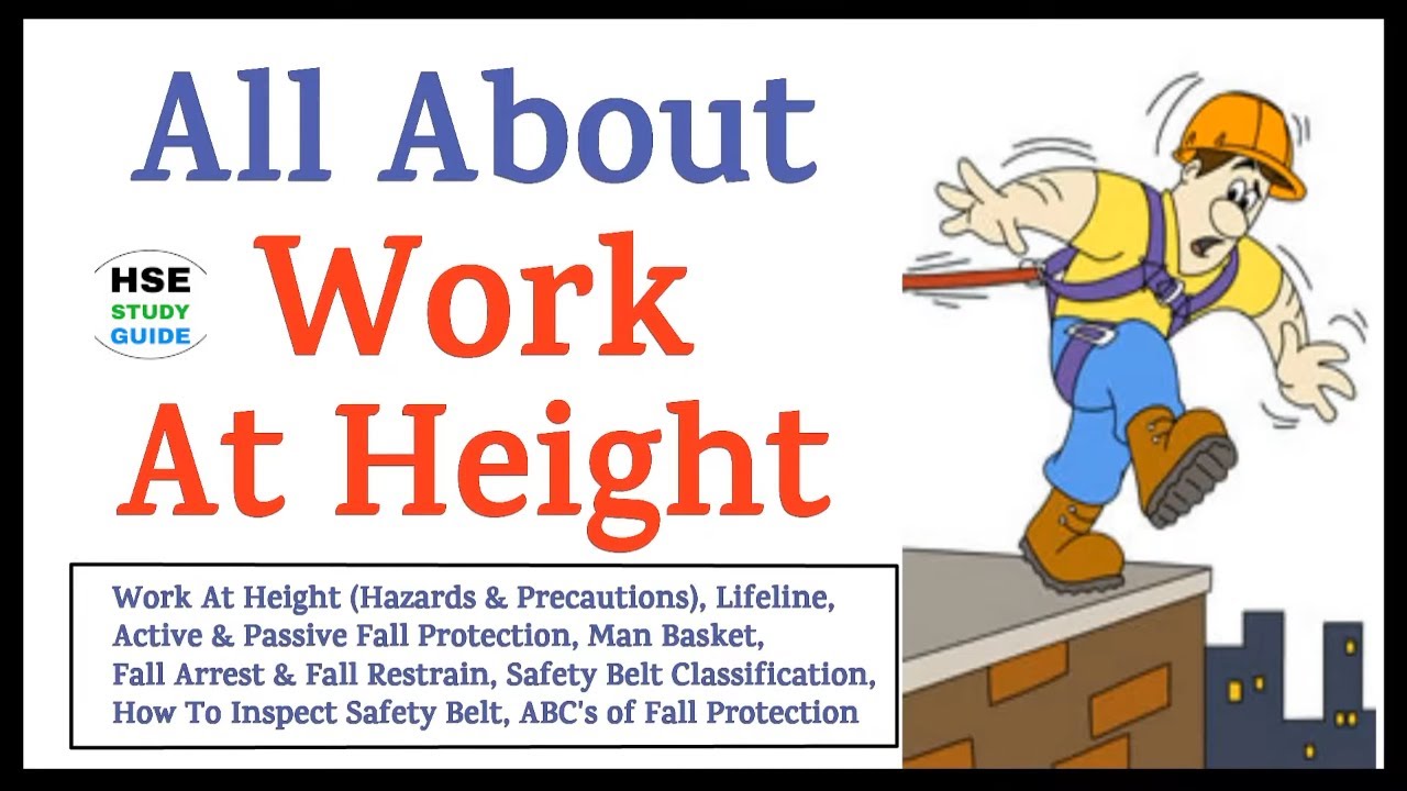 All About Work At Height Safety || Lifeline/Classification of Safety Belt/ABC's of Fall Protection