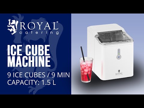 video - Ice Cube Machine - 1.5 L