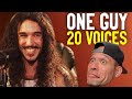 RAPPER first TIME reaction to One Guy, 20 Voices by Anthony Vincent! THIS IS INCREDIBLE!