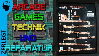 Arcade Games: Technik und Reparatur (Die Elektronik hinter Retro Computer Spielen)