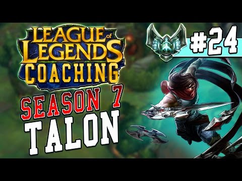 S7 LoL Coaching #24 - Talon Mid (Plat 5)