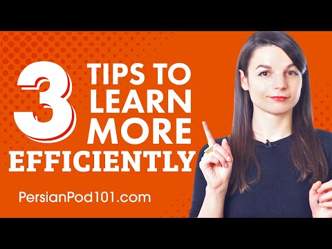 3 Tips to Learn Persian More Efficiently