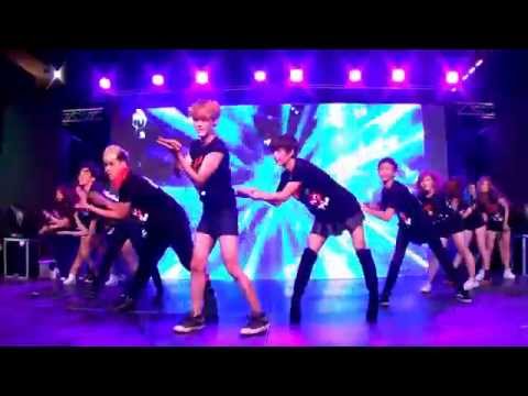 140426 [3/3] V-Shop cover K-POP - Uh-ee + No More Dream + Whatcha Doin' Today @Hello! Korea 2014