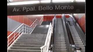 Asi Fue la Inauguracion de la linea 5 del Metro de Caracas - Venezuela (Zona rental - Bello monte)