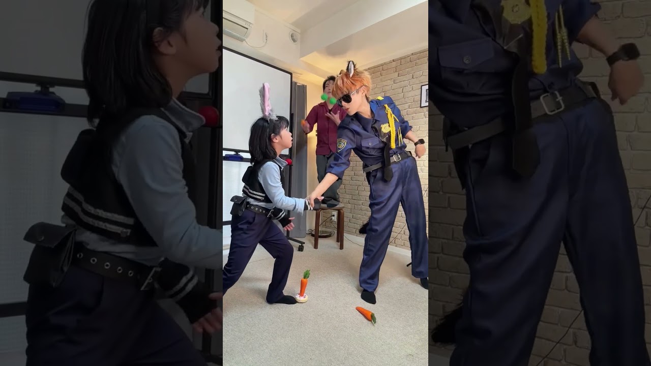 マヌケなうさぎ🐇 #コスプレ #zootopia #zootopia2 #cosplay