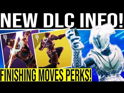 Destiny 2. FINISHING MOVES REVEALED! Combat Emotes, Ammo Drop Perk, New DLC Abilities, Finisher Mods Video