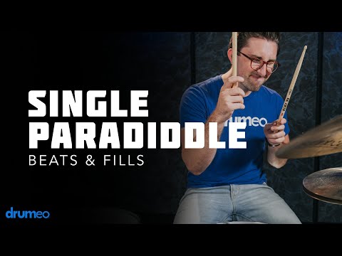 How To Play A Paradiddle On The Drums - Drum Rudiment Lesson