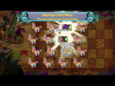 PvZ 2 - Pinata Party August 13, 2017 - "Time Twister Event" - Day 1