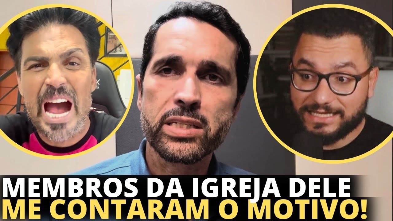 Flávio Amaral e Yago Martins trazem bastidores da saída de Paulo Junior da igreja que fundou