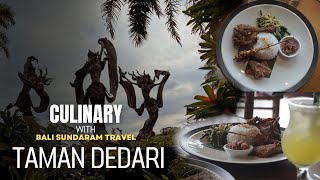 Download lagu Culinary with Bali Sundaram Travel at Taman Dedari #culinary #travel #bali #tamandedari mp3