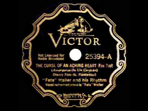 1936 HITS ARCHIVE: The Curse Of An Aching Heart - Fats Waller