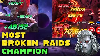 KNULL IS Most Broken Raids Champion Now | Mcoc | Marvel Contest Of Champions