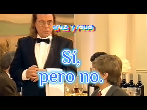 "Sí, pero no". Cruz y Raya. La mejor manera de vivir de gorra. Juan Muñoz Cómico