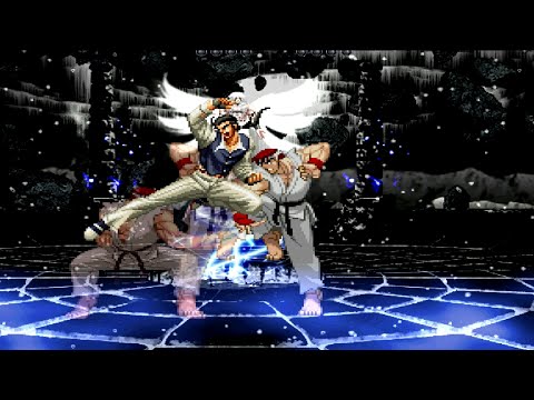 This Robert Garcia Has Some Anger Issues || Robert Garcia Vs Master Ryu || KOF VS SF || 4K Mugen ||