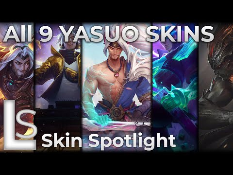 ALL YASUO SKINS 2020 - Skin Spotlight - League of Legends - 10.22.1 - Prestige True Damage Yasuo