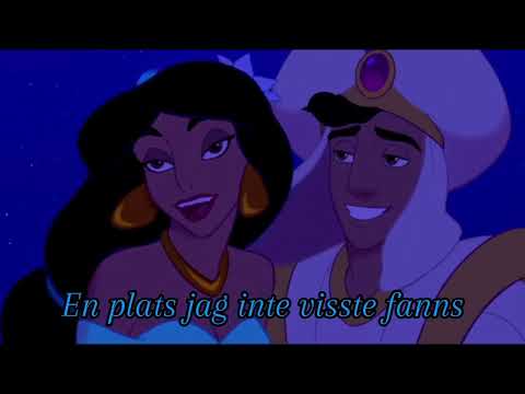 "En helt ny värld" (från Aladdin) SVENSKA KARAOKE