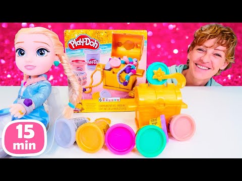 Play Doh Schule mit Nicole Kompilation. Tolle Bastelideen für Kinder | Kinder Atelier.