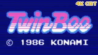 TwinBee [1 Loop] 1986 NES | 4K CRT
