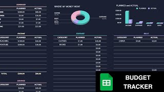 Free Budget Tracker Spreadsheet Template 📊 | Google Sheets for Beginners