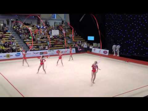 AZE RG Senior Groups 5 ribbons Miss Valentine 2015