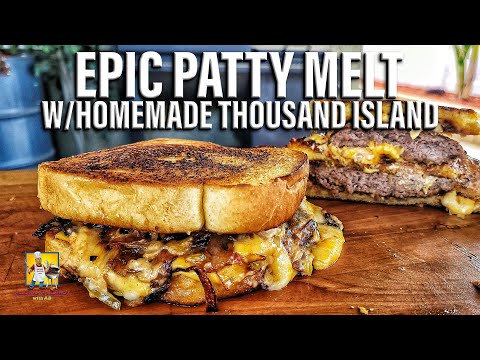 AB On The Grill: Epic Patty Melt