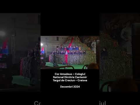 Corul Amadeus al Colegiului Național "Cantemir- Vodă". Decembrie 2024