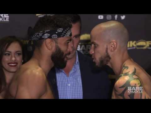 BKFC 8 Bigfoot Silva vs Gabriel Gonzaga Weigh In Highlights From Florida