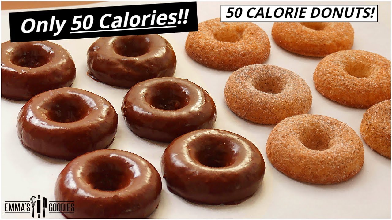 ONLY 50 Calories DONUTS! Yes it's possible and they're AMAZING!