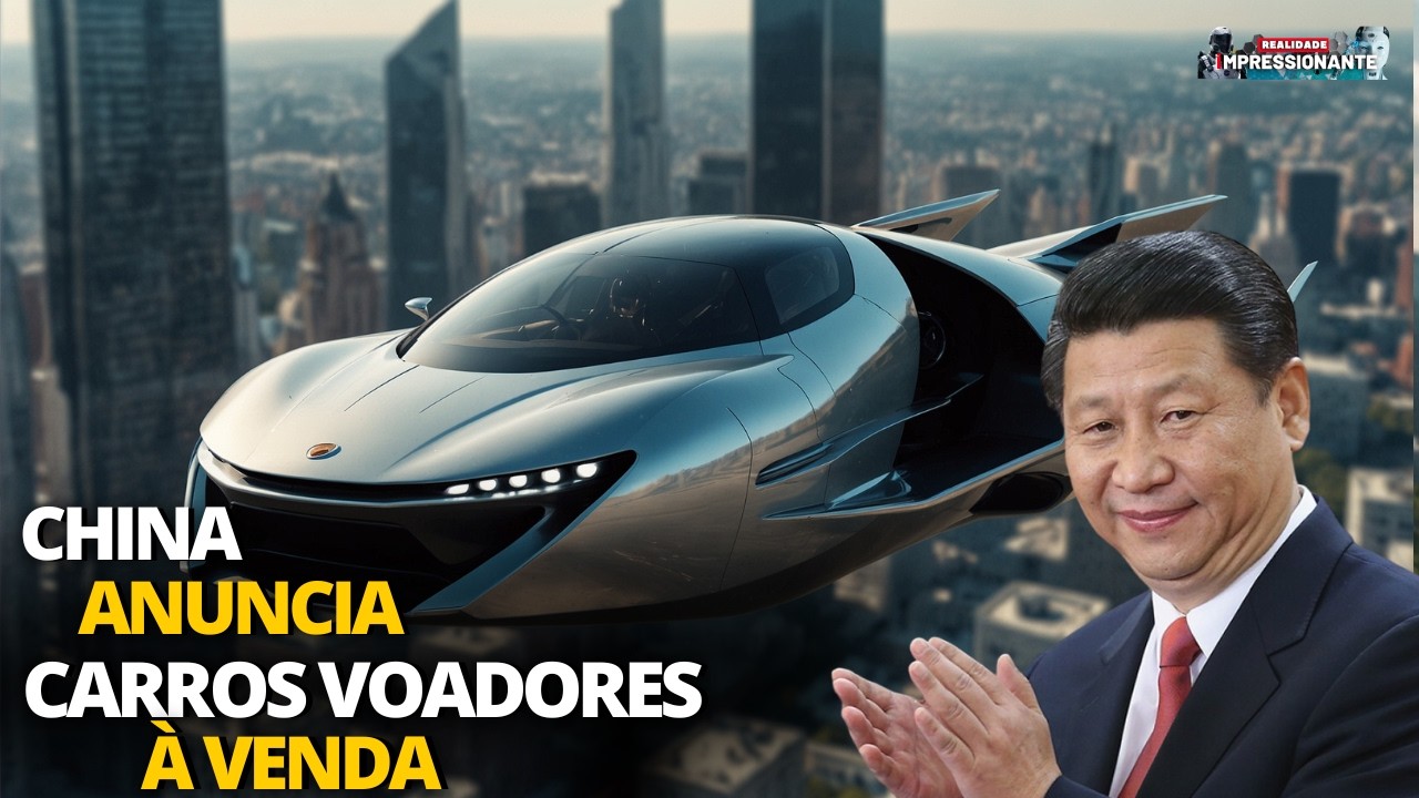 China "anuncia"  carros voadores em massa | Tecnologia cerebral lê pensamentos com 97% de certeza