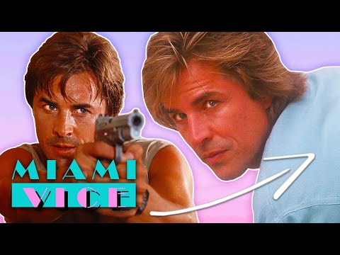 Crockett's Evolution From Season 1 to Season 5 | Miami Vice