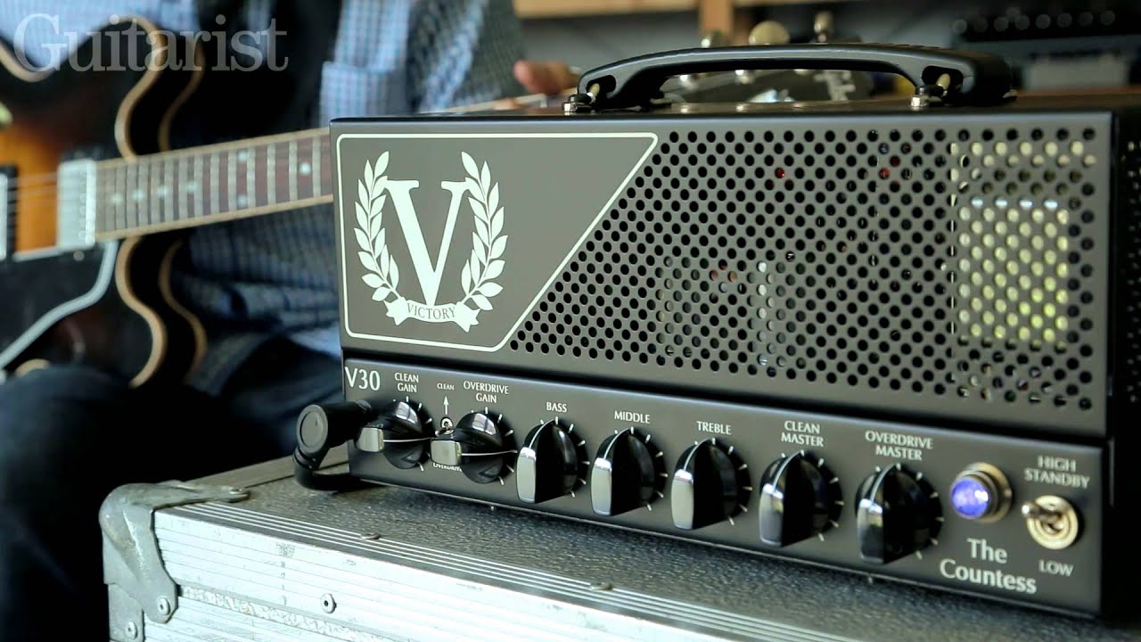 Victory V30 â€˜The Countessâ€™ electric guitar amplifier demo - YouTube