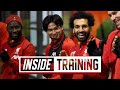 Inside Training: Extended behind-the-scenes access from Minamino's first day