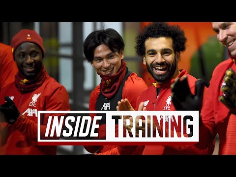 インサイドトレーニング。南野の初日から舞台裏に迫る (Inside Training: Extended behind-the-scenes access from Minamino's first day)