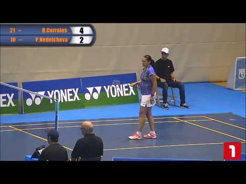 Beatriz Corrales vs Petya Nedelcheva