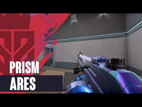 Prism Ares Skin Showcase [4K] - Valorant Prism Skins