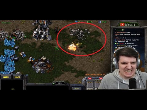 I'm So FUKN ANGRY - Artosis Starcraft Remastered