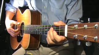 once in a very blue moon - nanci Griffith-chords-fingerstyle-cover