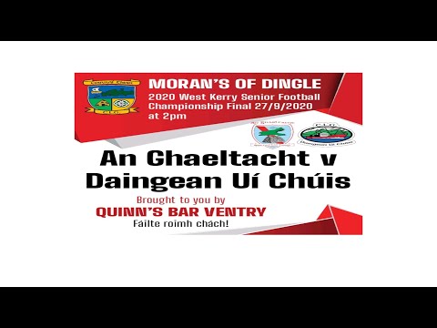 HIGHLIGHTS: West Kerry C'ship FINAL 2020 - An Ghaeltacht v Dingle