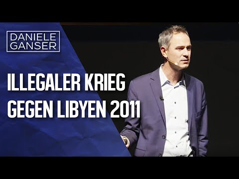 Dr. Daniele Ganser: Der illegale Krieg gegen Libyen 2011 (Karlsruhe 18. November 2019)
