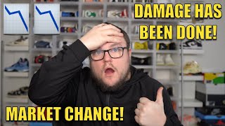 THE SNEAKER MARKET DAMAGED FOREVER!! THIS IS WHAT THE FUTURE CHANGES!!