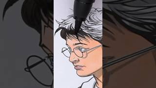 Coloring Harry Potter & Hermione Granger ⚡️ #coloring #art #harrypotter
