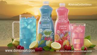 DON SIMÓN Nuevos sabores de limonada natural #DONSIMON anuncio