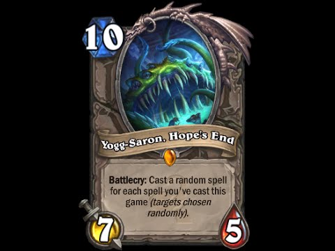 Yogg-Saron vs. Aggro (Shaman and Warlock)