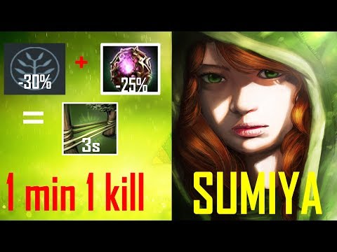 Genius SUMIYA plays Windranger  Counter all Hard Carries- 1 min 1 Kill Epic  Dota2 Ranker Gameplay