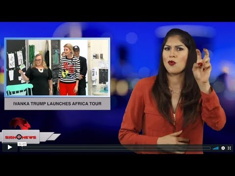 Ivanka Trump launches Africa tour (ASL - 4.14.19)