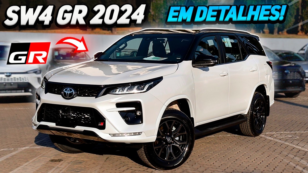 NOVA TOYOTA SW4 GR-SPORT 2024 - A SW4 MAIS RARA DE TODAS!