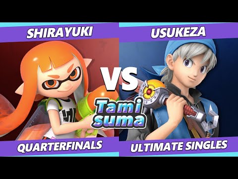 TAMISUMA 242 Quarterfinals - Shirayuki (Inkling) Vs. Usukeza (Hero) SSBU Smash Ultimate