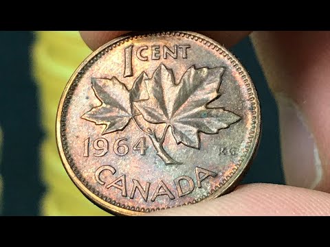 1964 Canada 1 Cent Coin • Values, Information, Mintage, History, and More