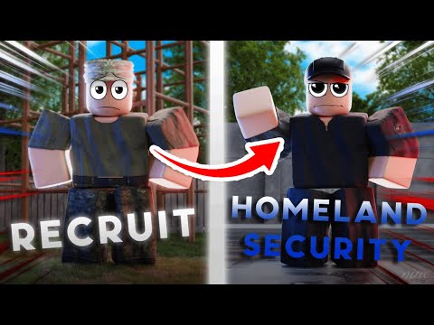 Recruit to Homeland Security // ROBLOX U.S Army