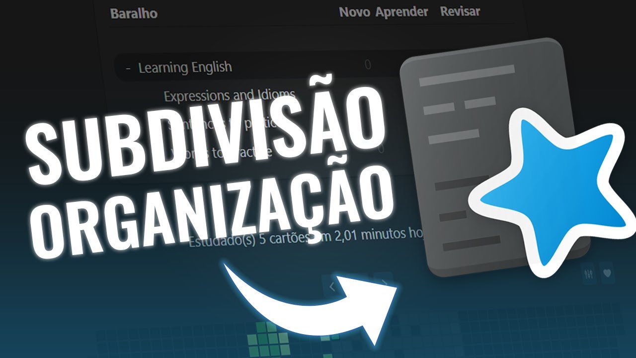 Anki #1 Subdivisão e organização